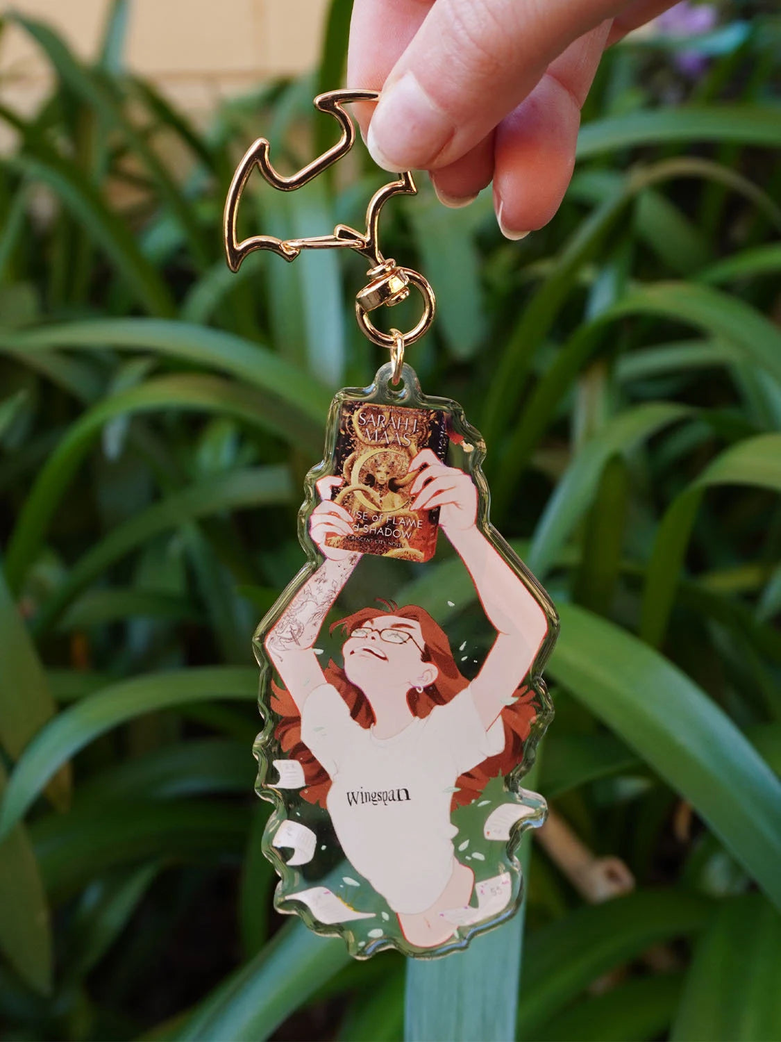 How big's your Wingspan? (House of Flame and Shadow): Keychain