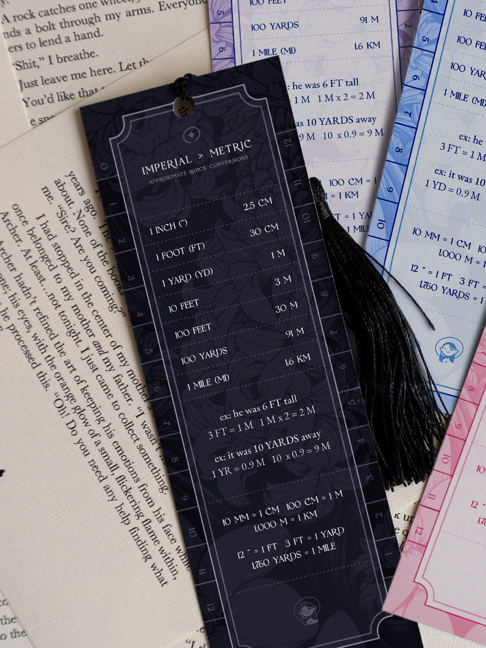 How F*cking Far? Bookmark (Gothic)