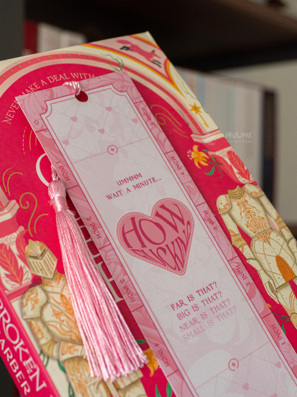 How F*cking Far? Bookmark (Petal)