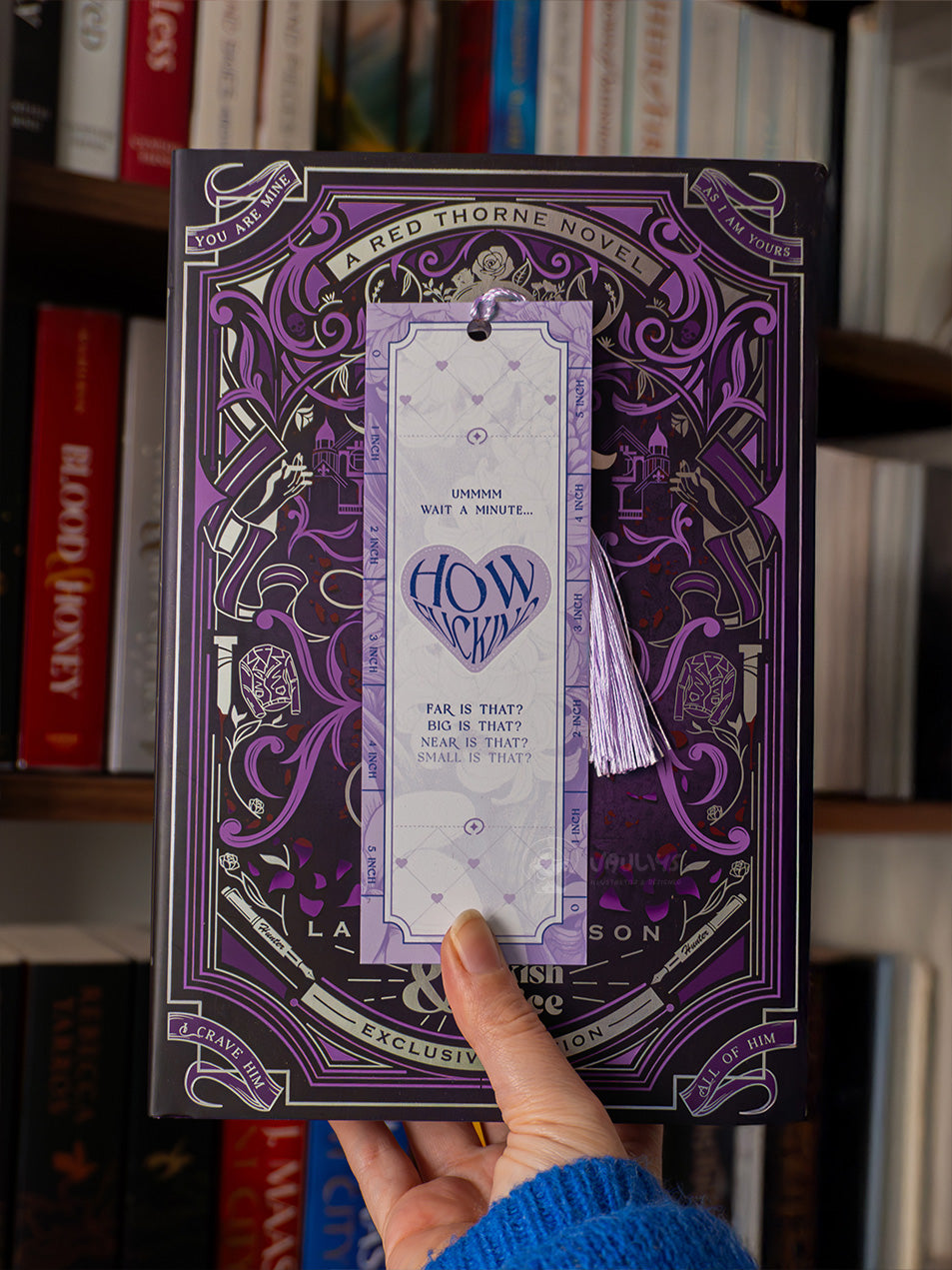 How F*cking Far? Bookmark (Lavender)