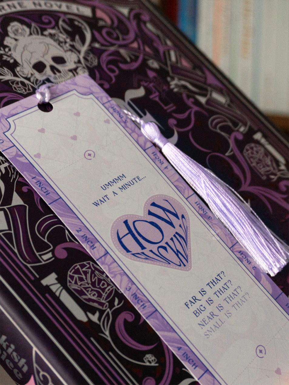 How F*cking Far? Bookmark (Lavender)
