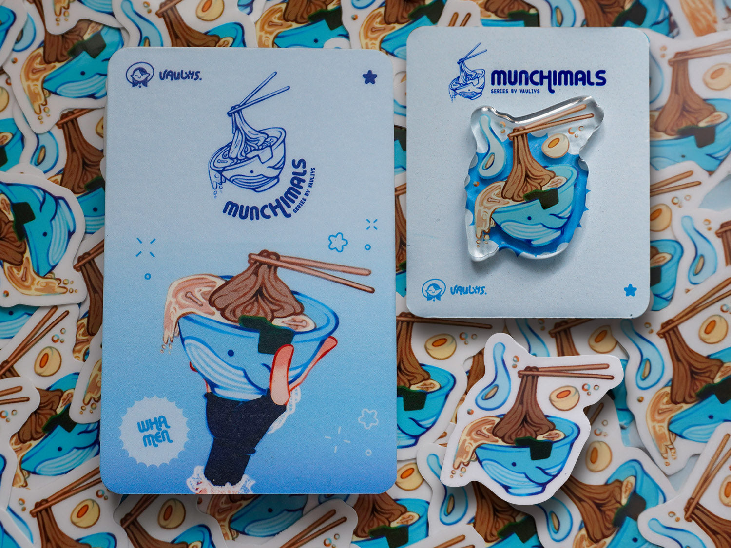 Munchimals: Pin & Sticker Blind Box