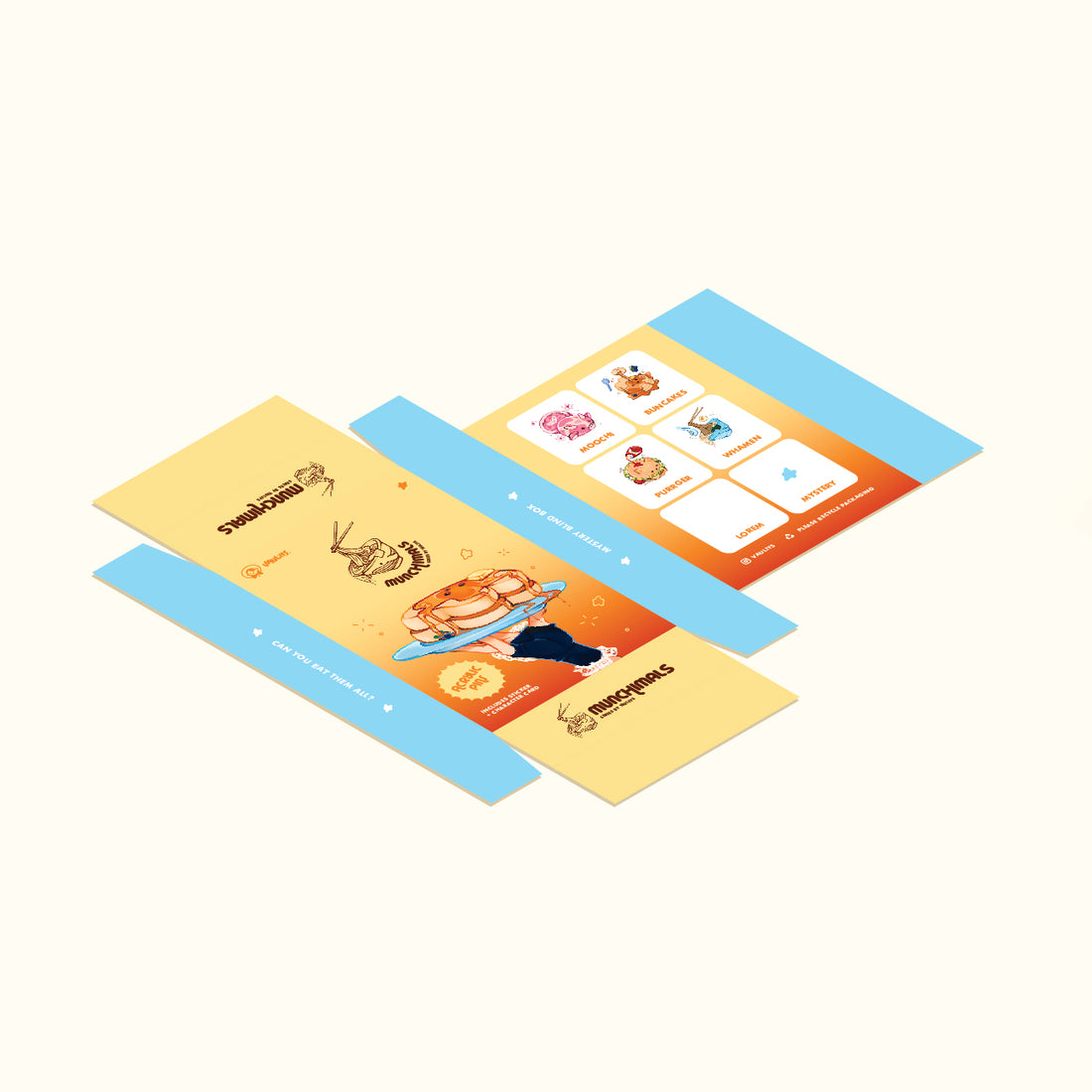 Digital Template Blind Box Printable Vauliys