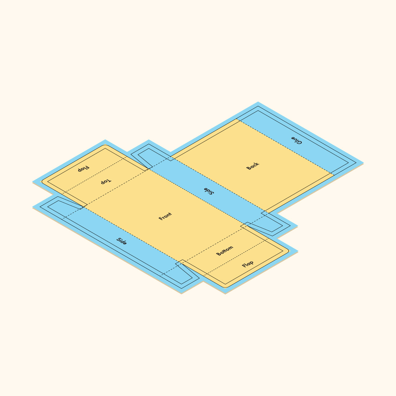 Digital Template: Blind Box Printable