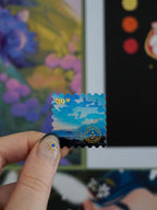 Mini Traveller: Foil stamp sticker