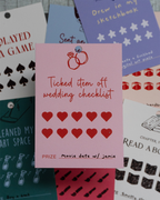 Digital Printout: 2026 Goals Punch Cards