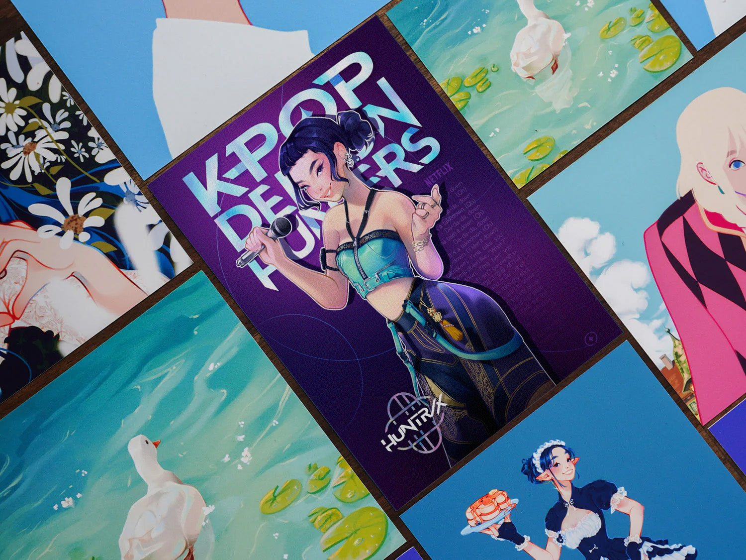 KPop Demon Hunters: Zoey A6 Print