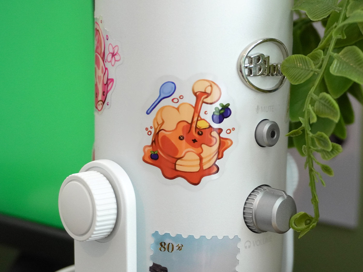 Munchimals: Clear Vinyl Food Stickers