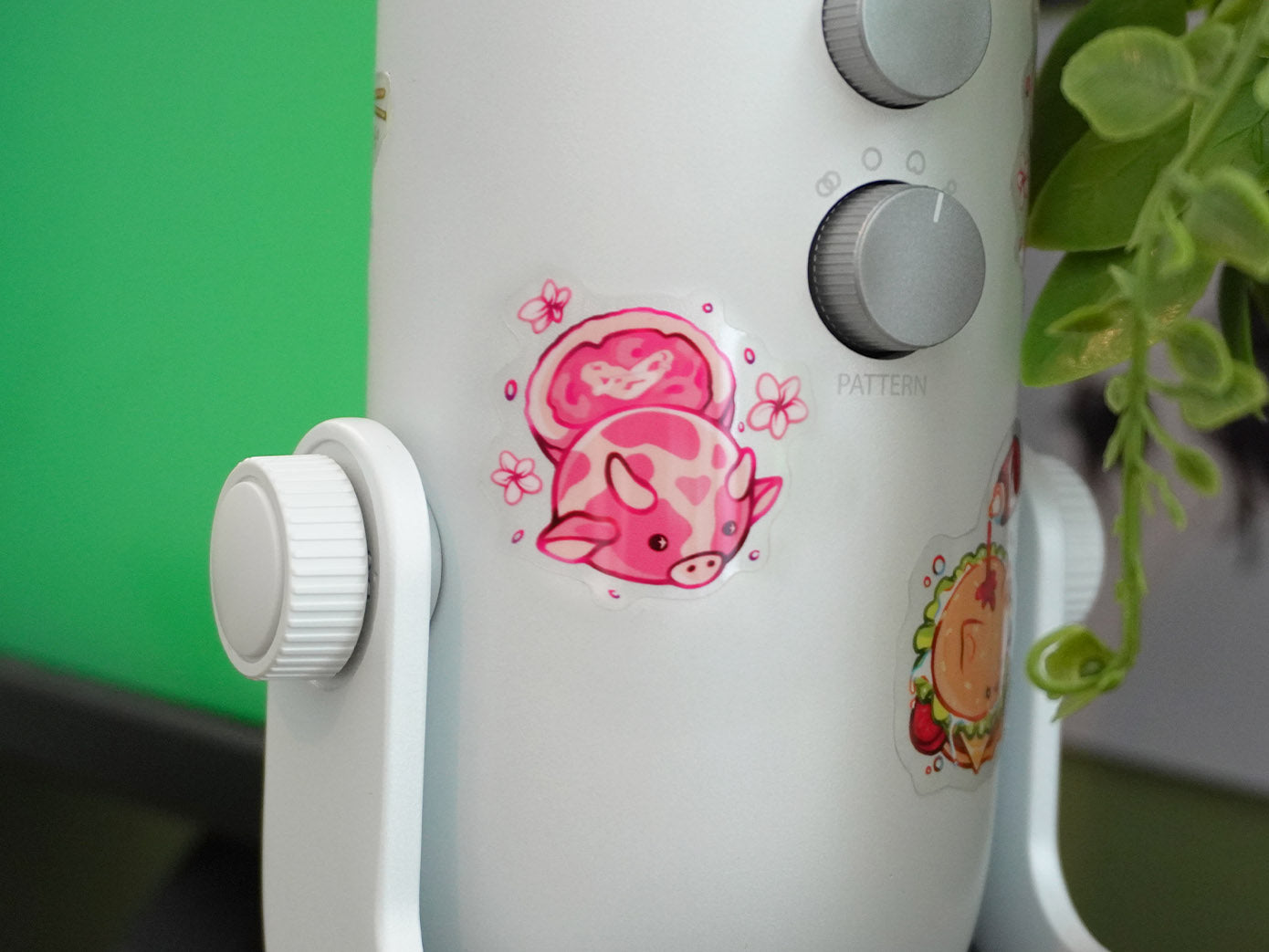 Munchimals: Clear Vinyl Food Stickers