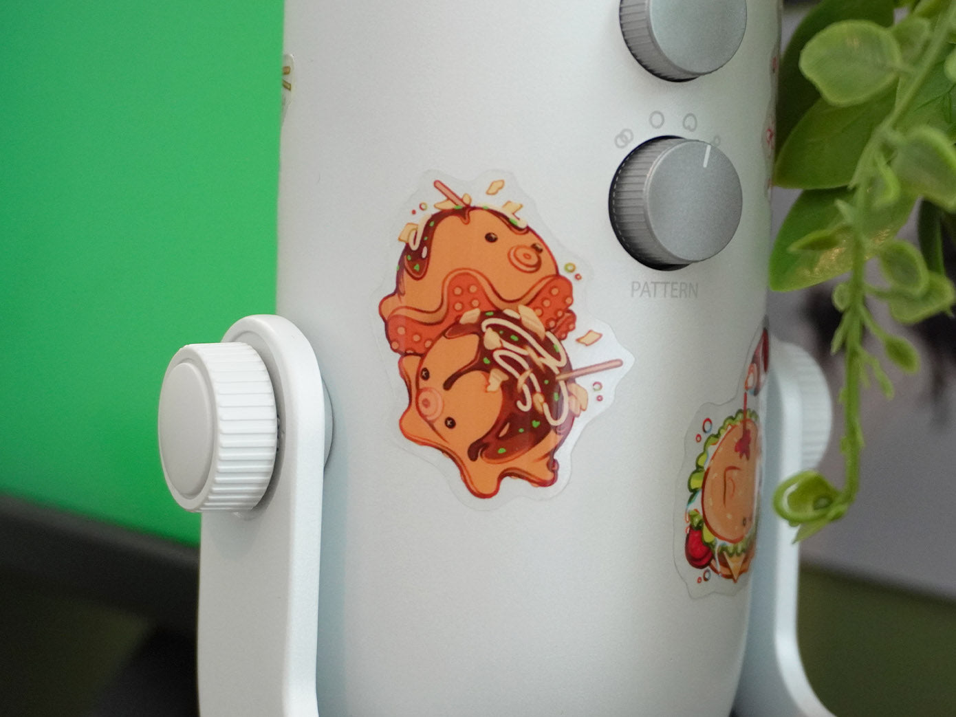 Munchimals: Clear Vinyl Food Stickers