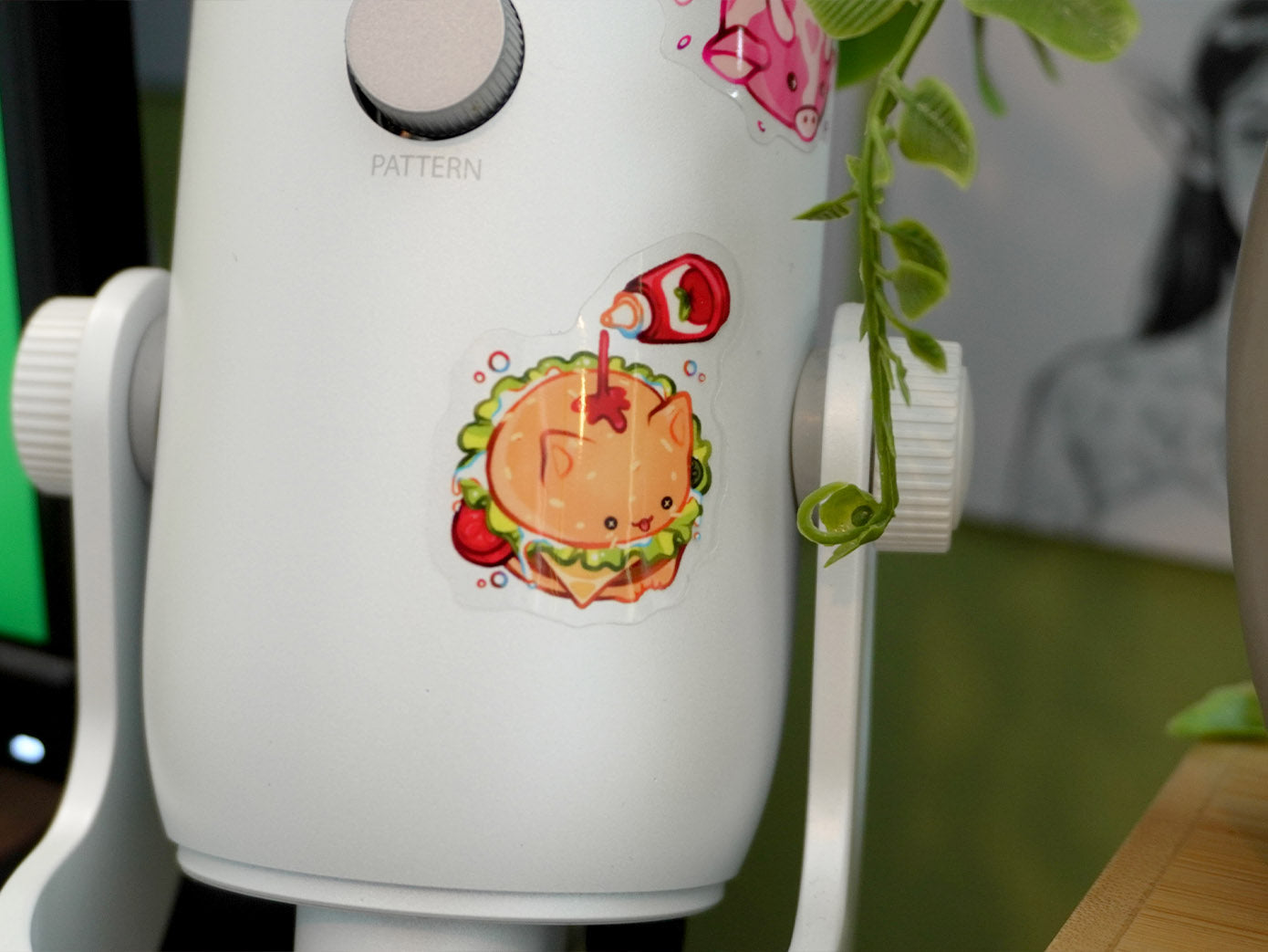 Munchimals: Clear Vinyl Food Stickers