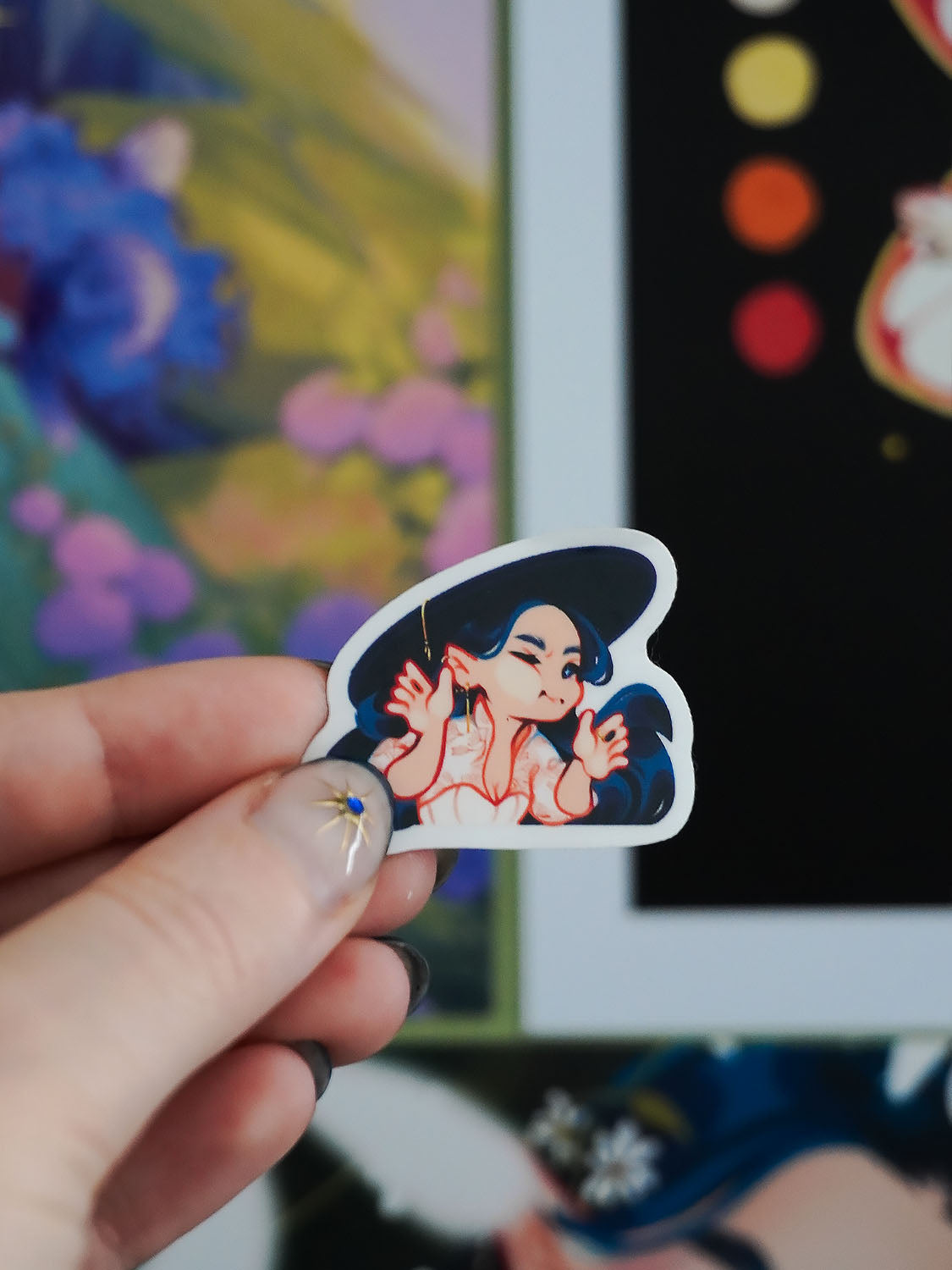 Let me out! (Neyomi Noru): Clear Sticker