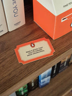 Physical: PenguinBooks TBR Ticket Booth