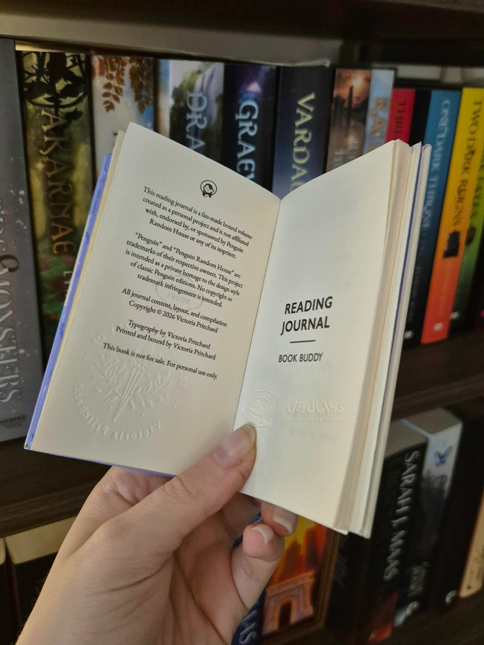Digital Printout: PenguinBooks Reading Journal