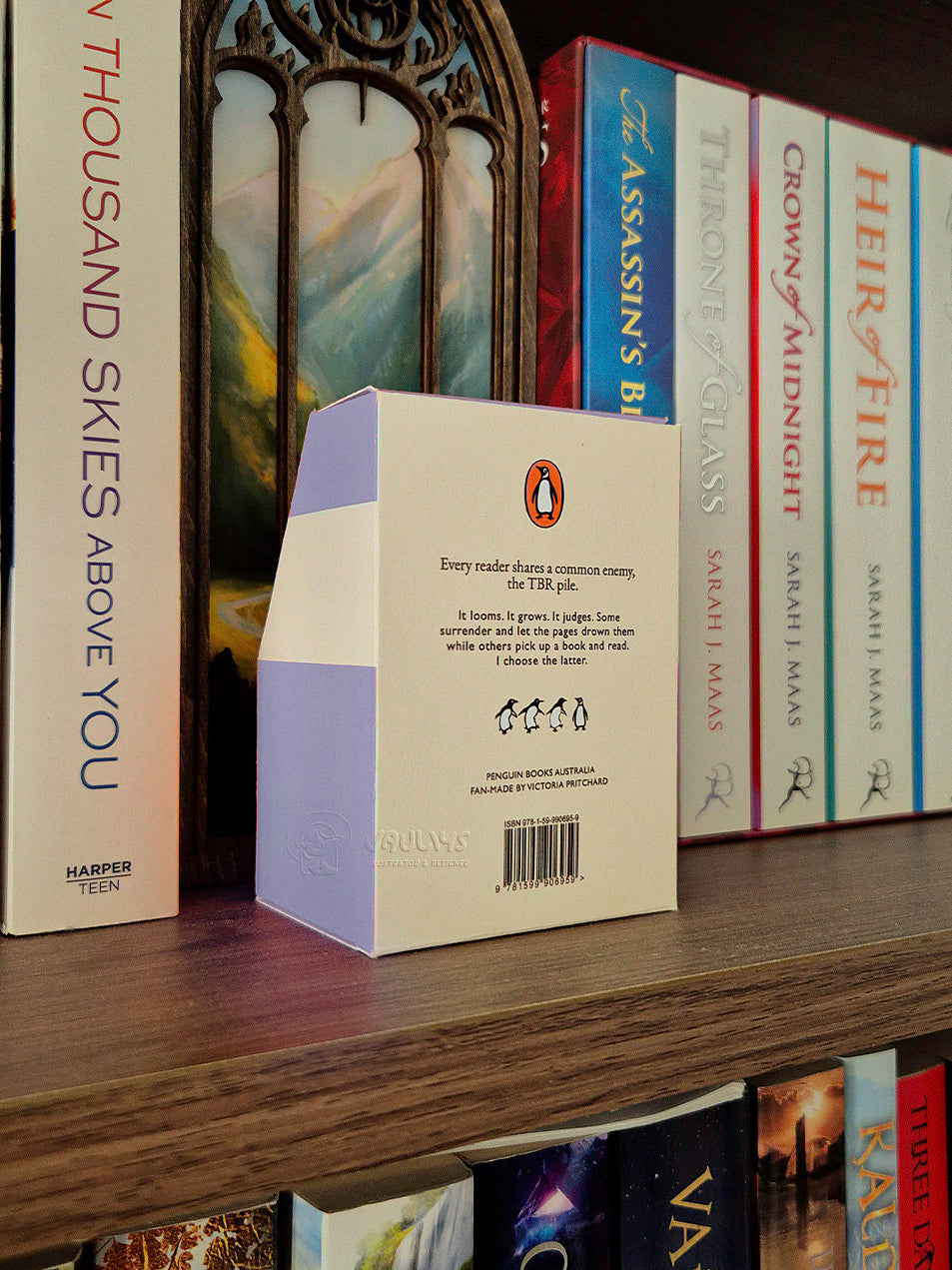 Physical: PenguinBooks TBR Ticket Booth