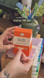 Physical: PenguinBooks TBR Ticket Booth