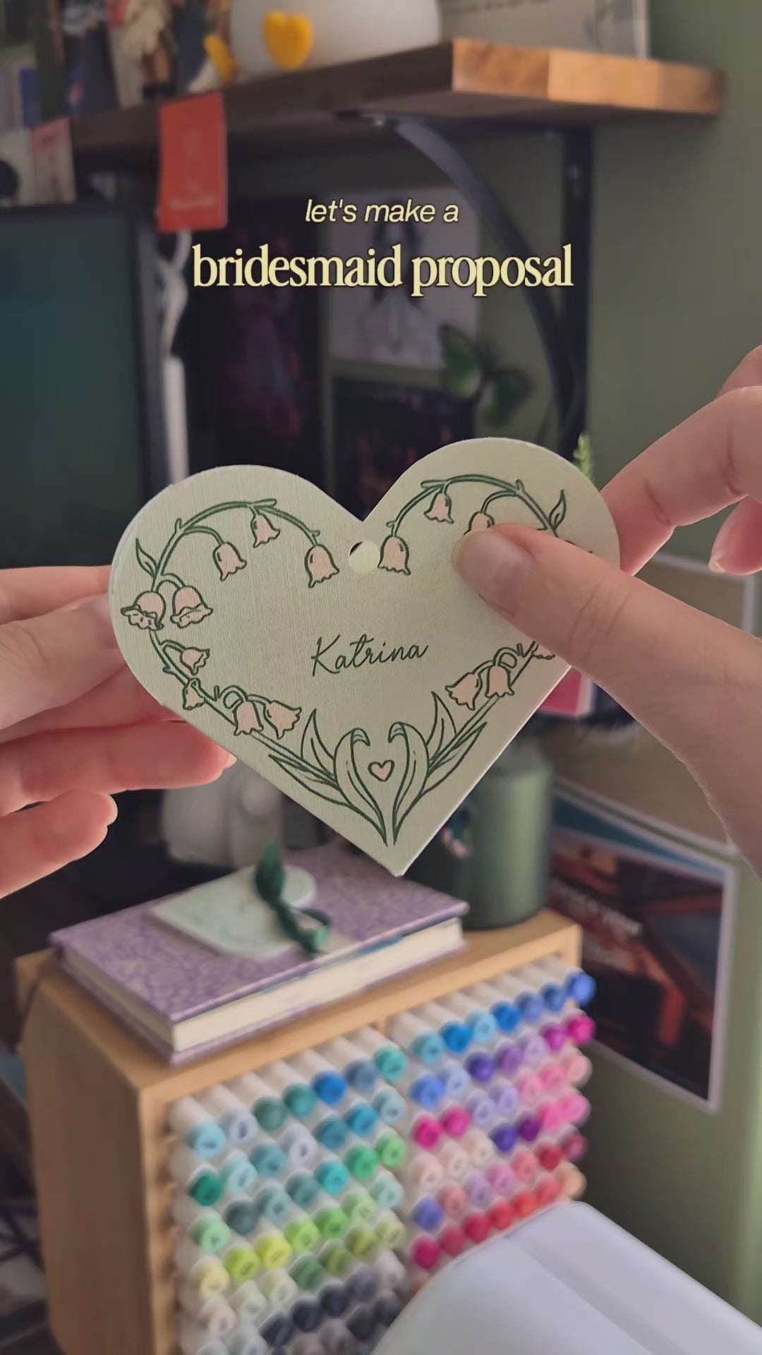 Digital Printout: Bridesmaid Proposal