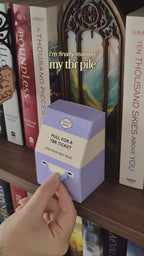 Physical: PenguinBooks TBR Ticket Booth